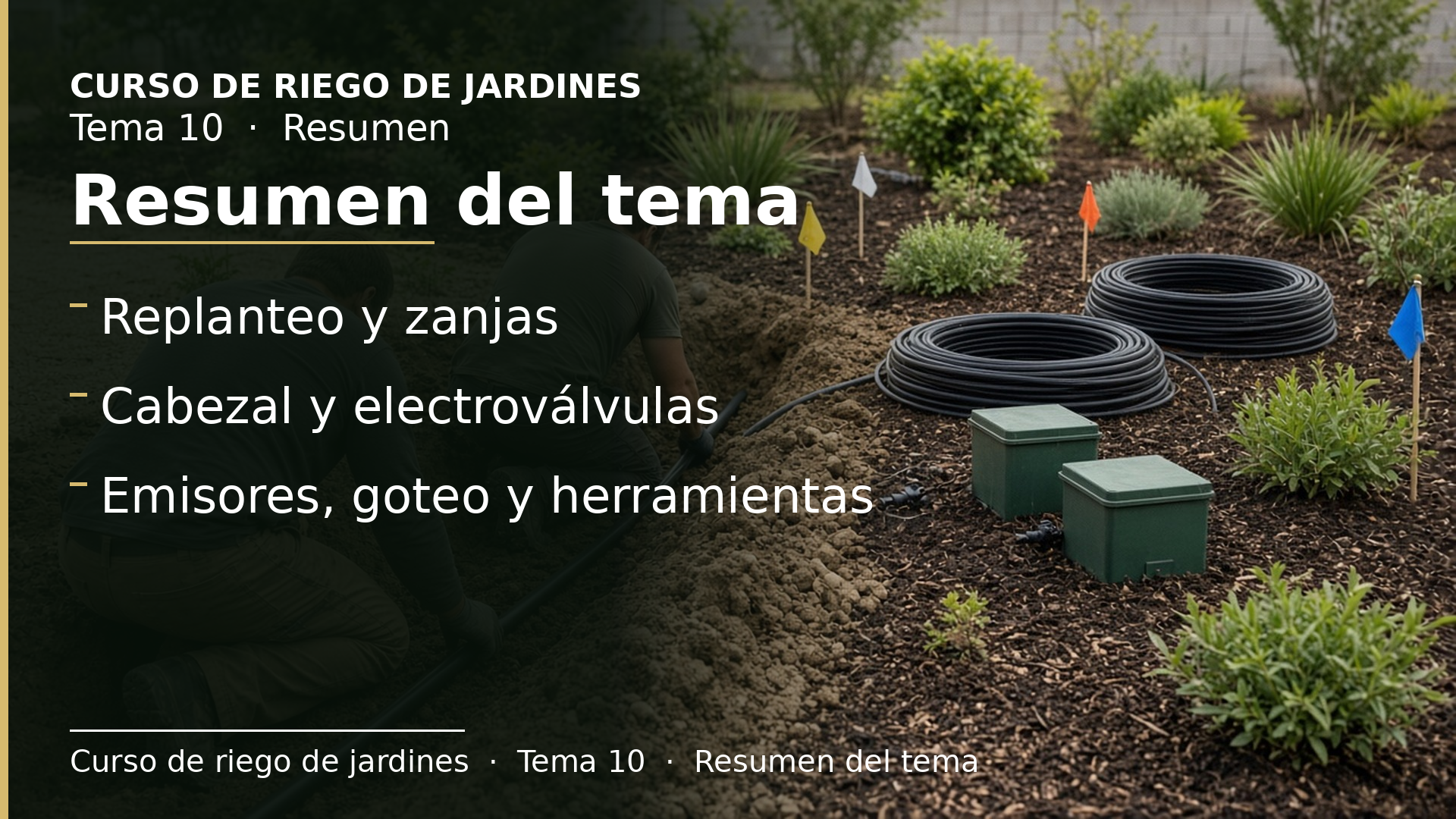 Diapositiva del resumen: Resumen del tema
