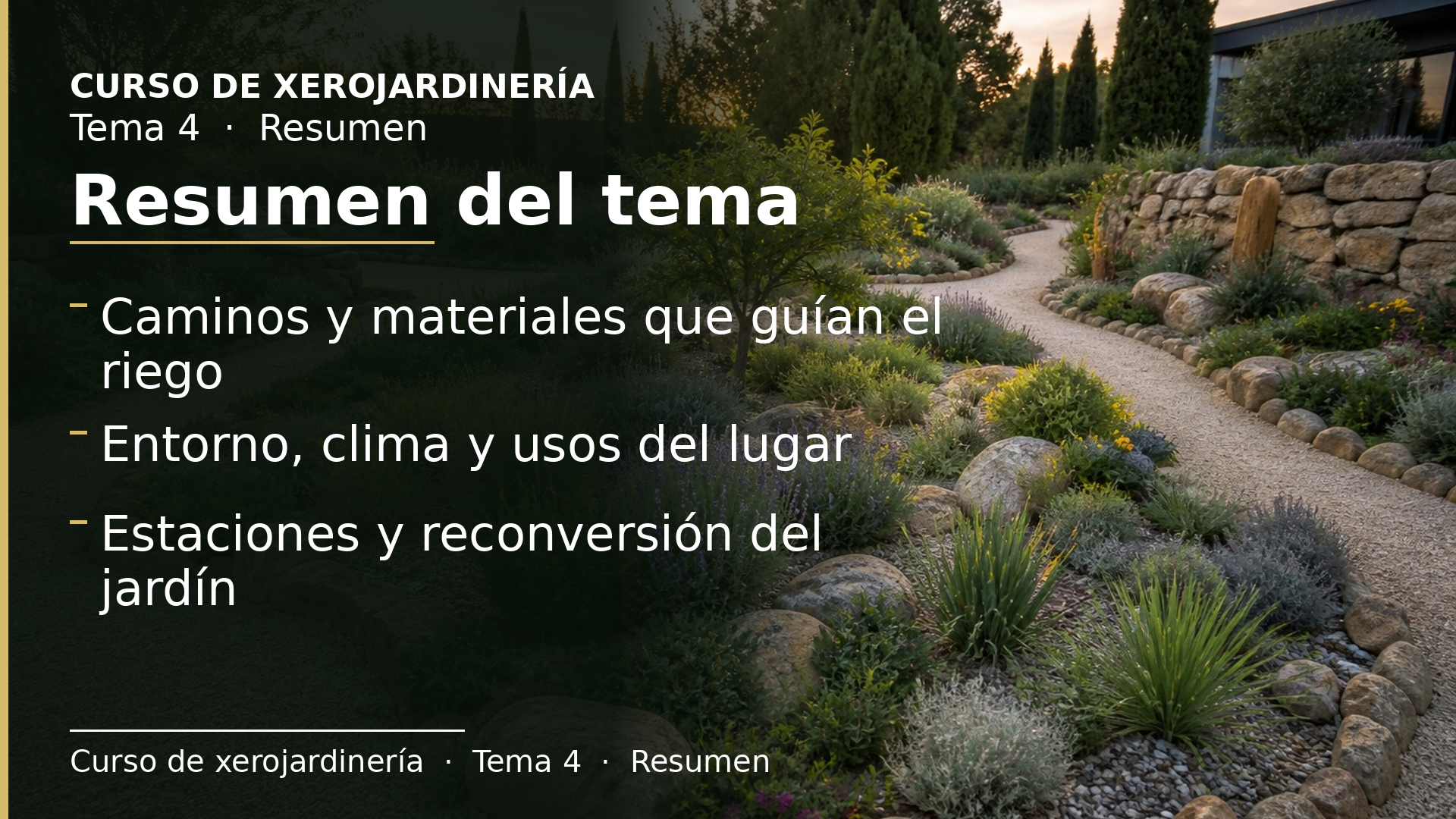Diapositiva del resumen: Resumen del tema