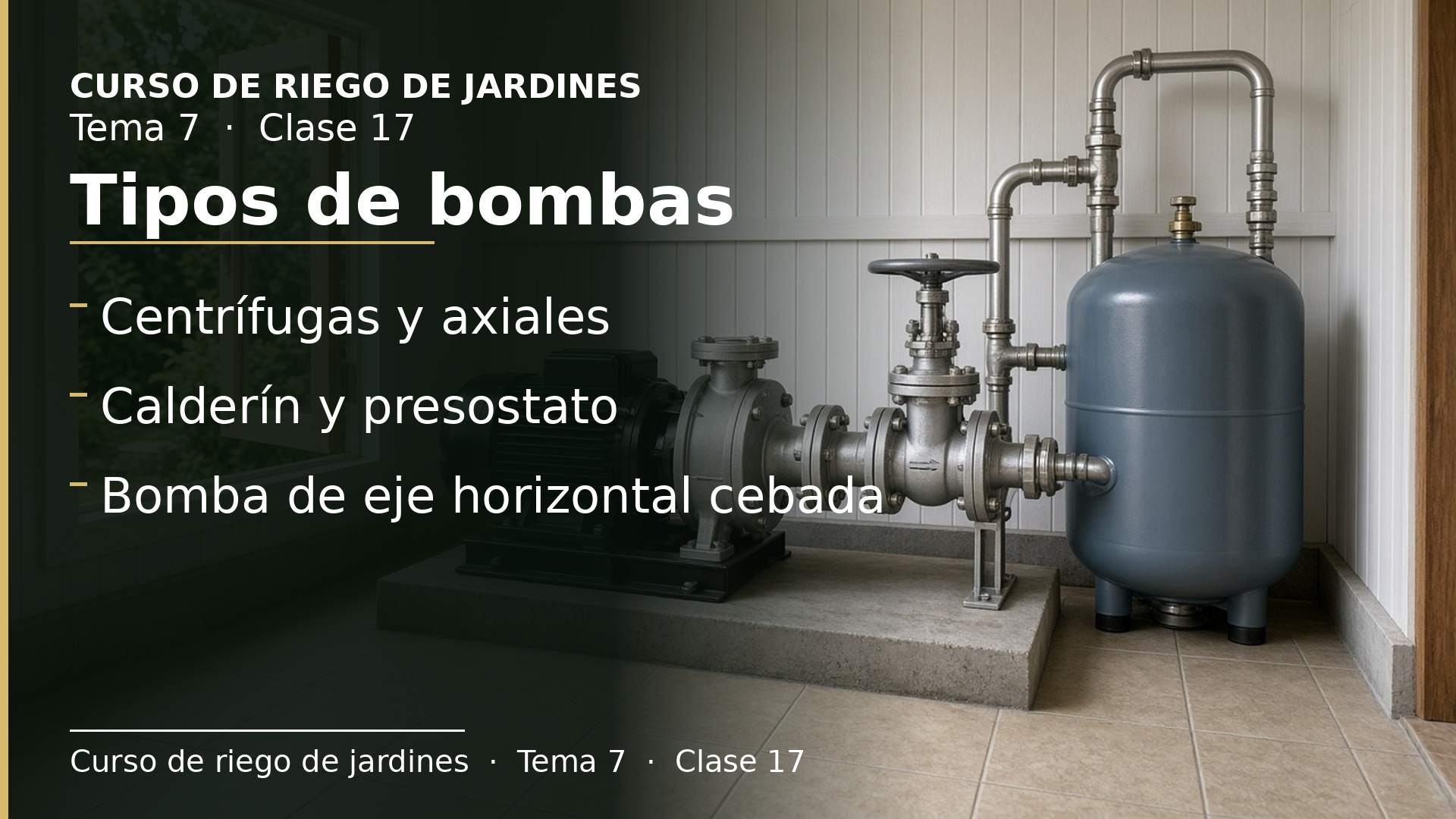 Diapositiva de la clase 17: Tipos de bombas