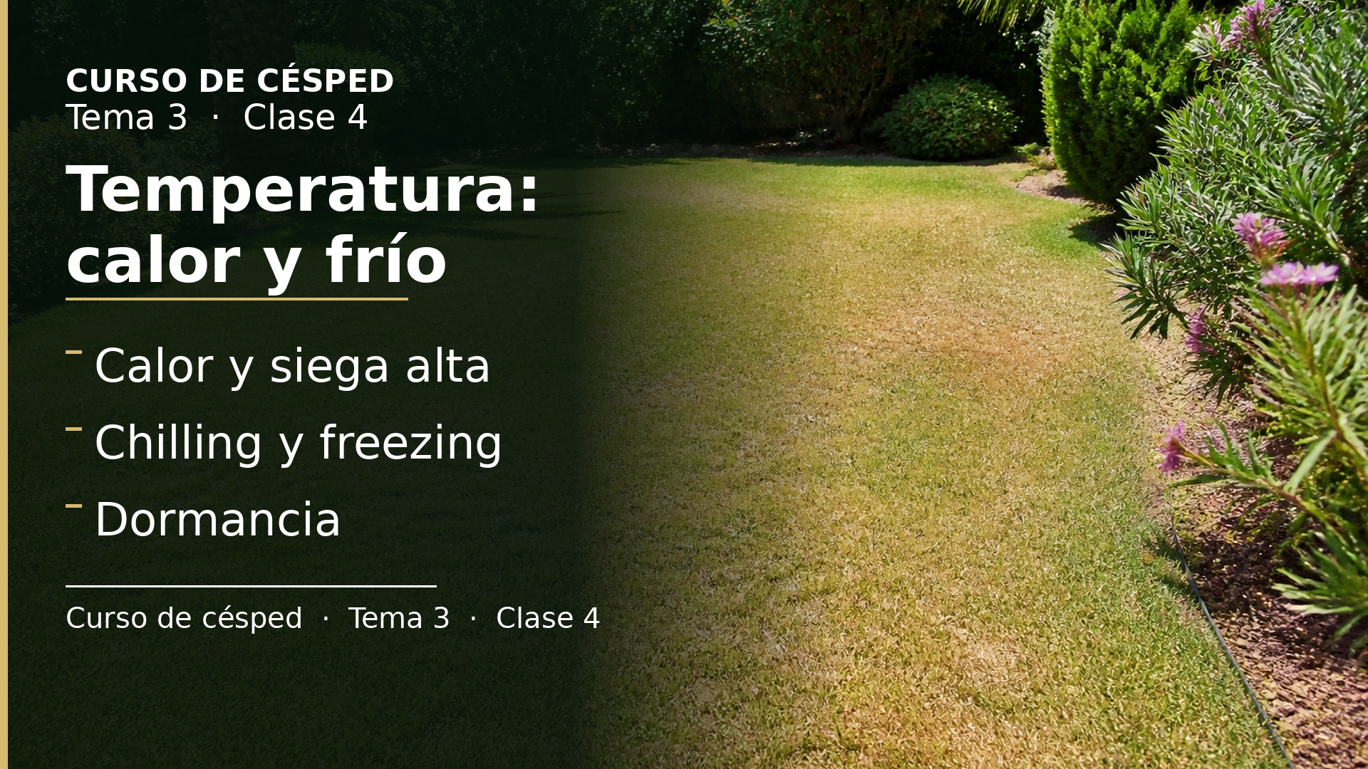 Diapositiva de la clase 4: Temperatura: calor y frío