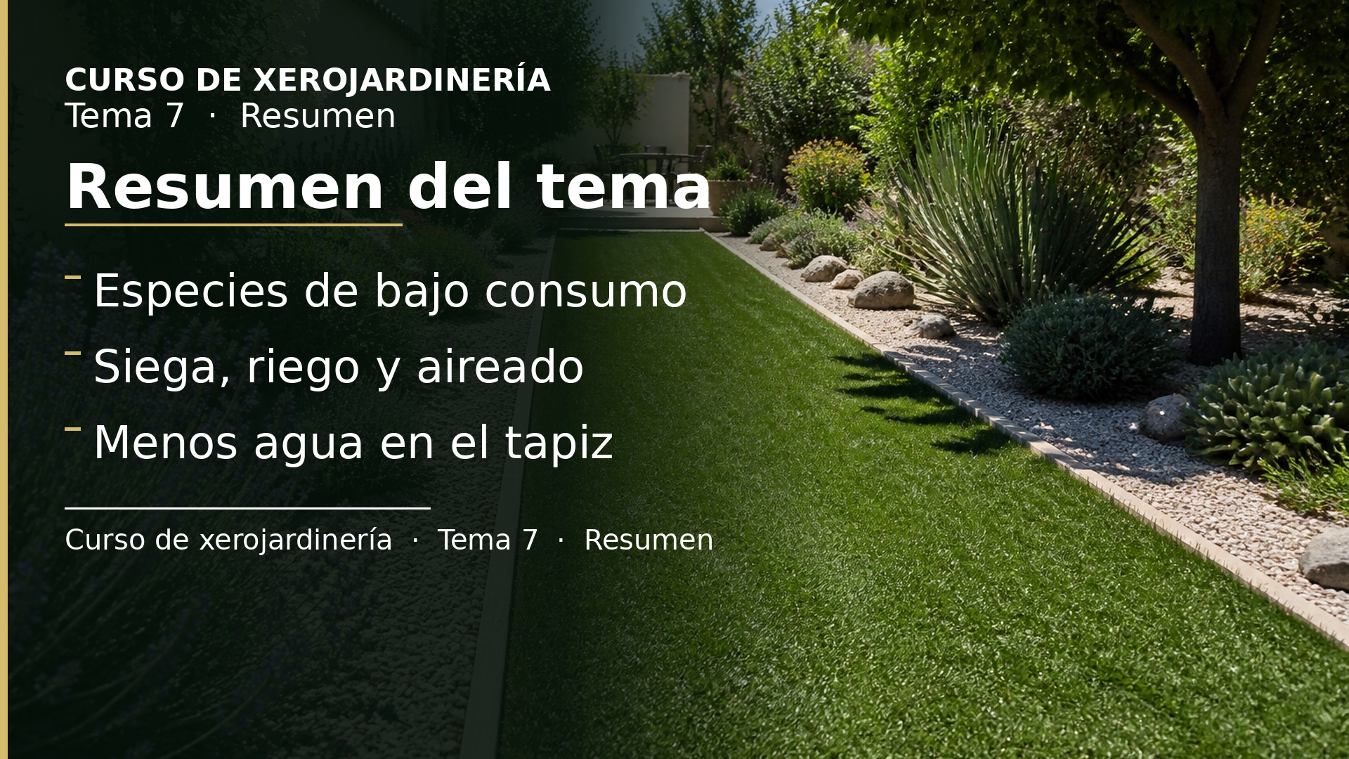 Diapositiva del resumen: Resumen del tema