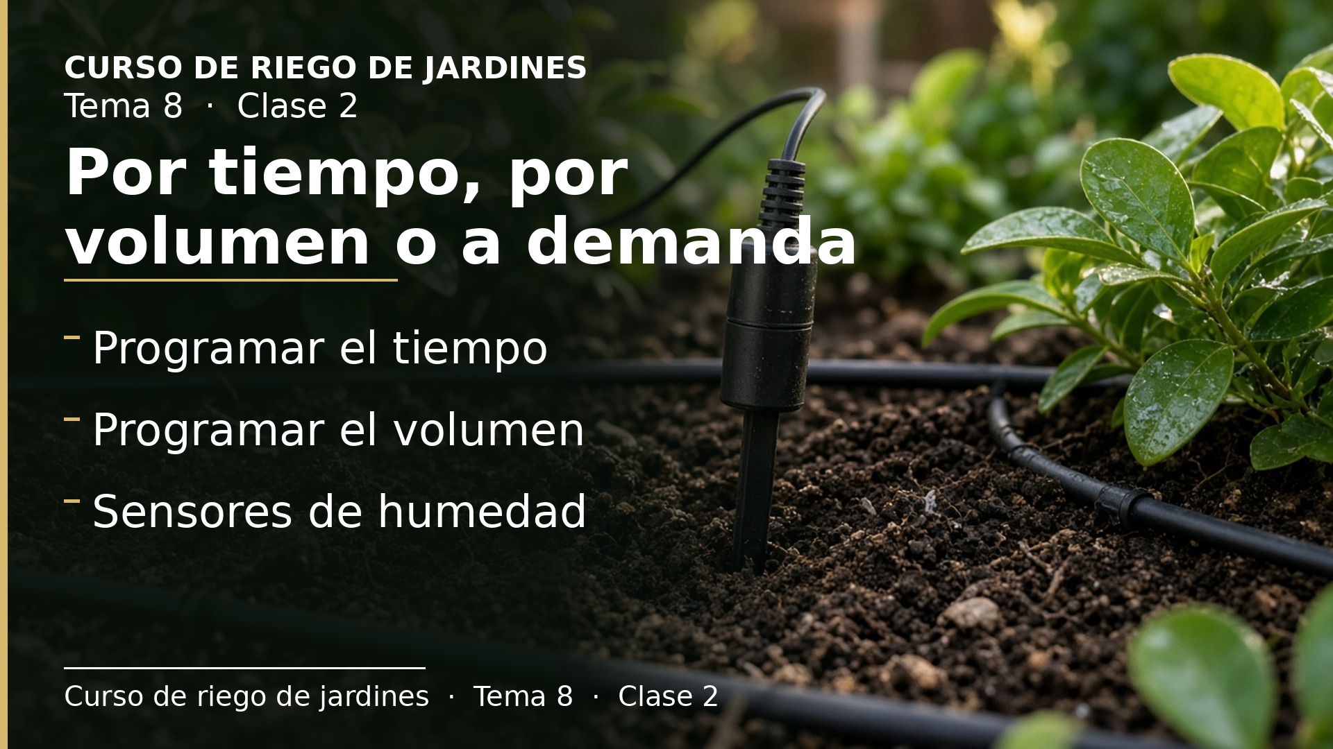 Diapositiva de la clase 2: Los parámetros de automatización