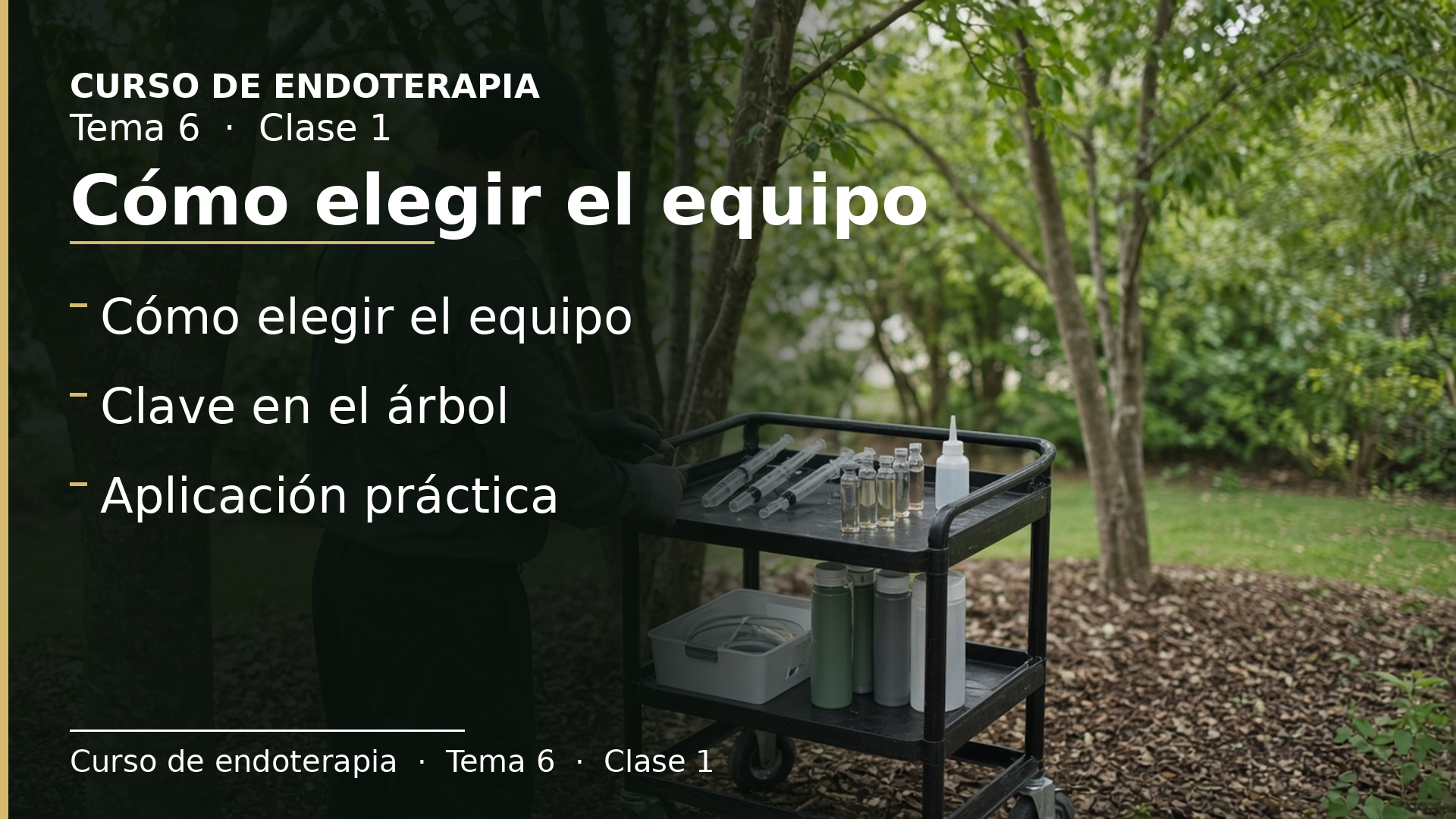 Diapositiva de la clase 1: Cómo elegir el equipo