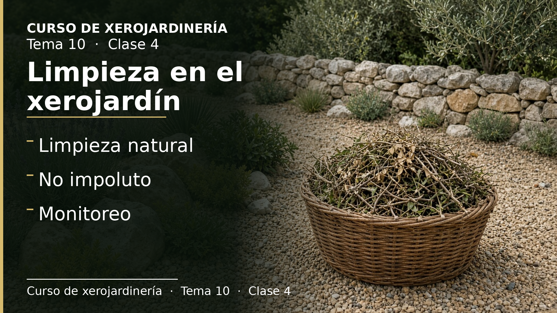 Diapositiva de la clase 4: Limpieza