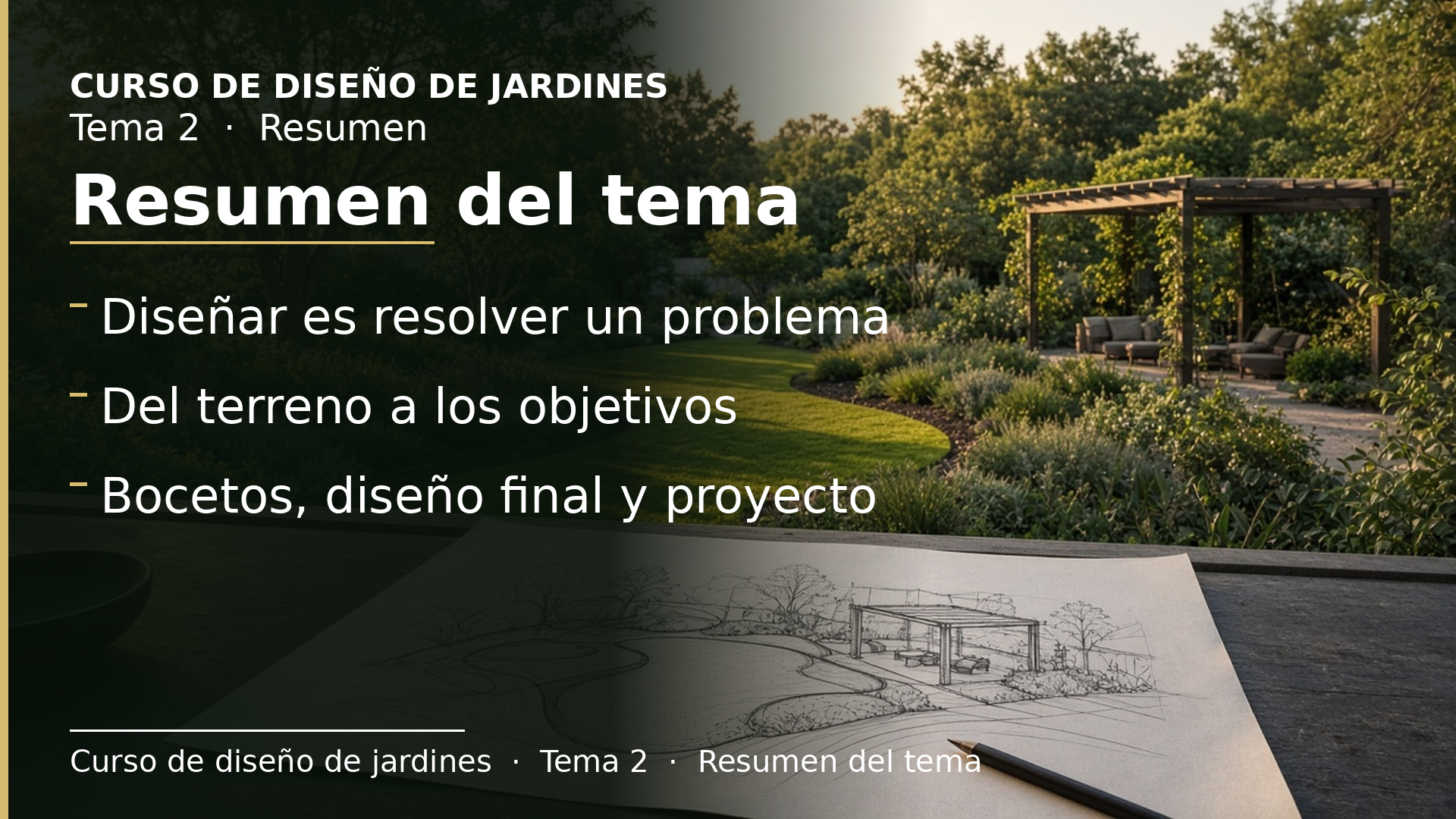 Diapositiva del resumen: Resumen del tema