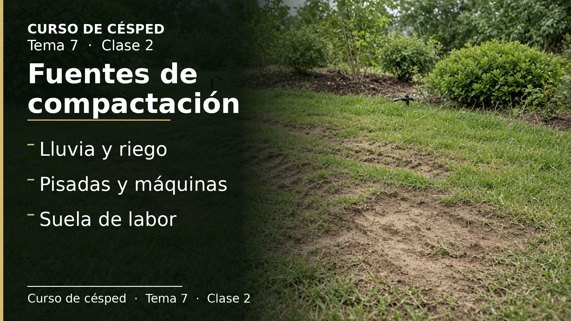 Diapositiva de la clase 2: Fuentes de compactación