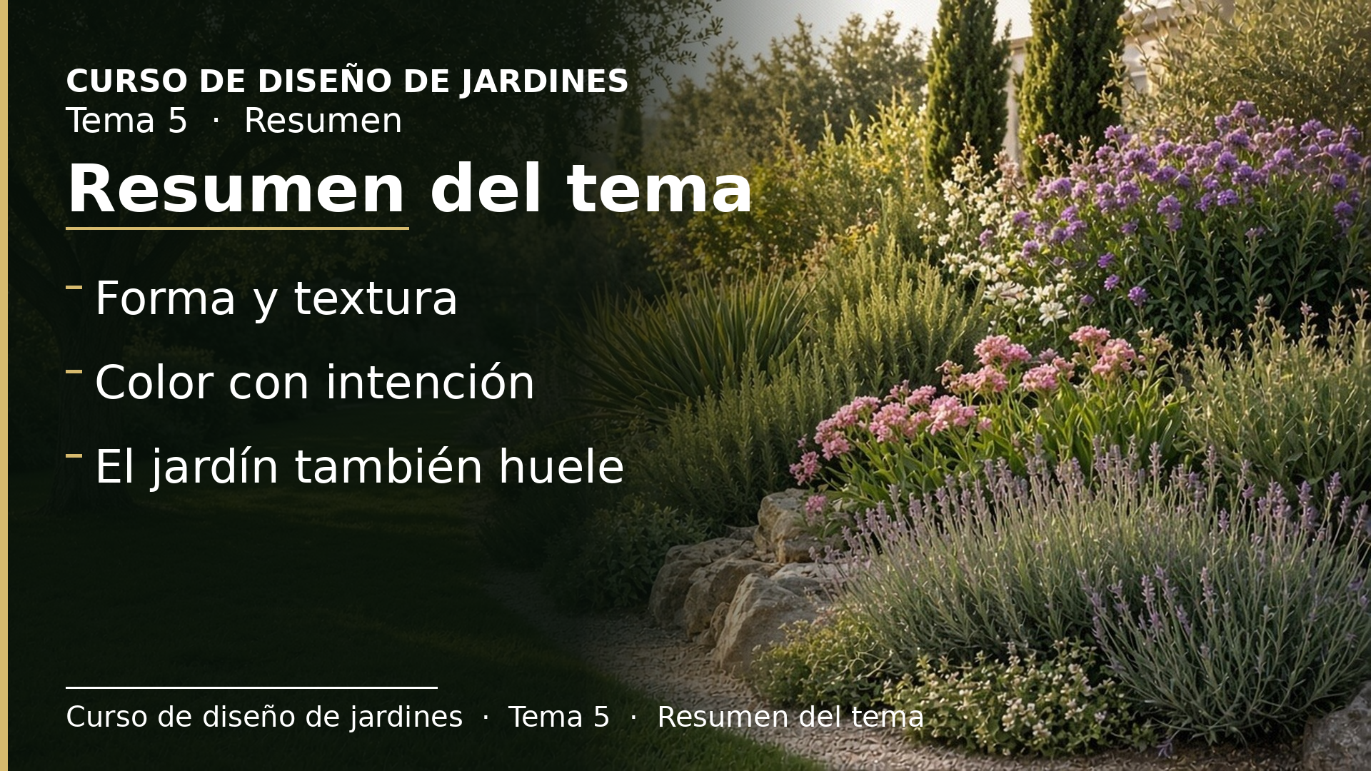 Diapositiva del resumen: Resumen del tema