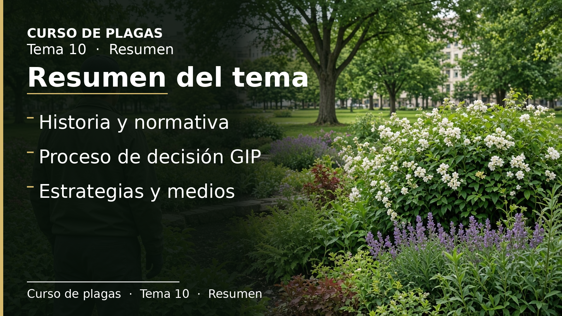 Diapositiva del resumen: Resumen del tema