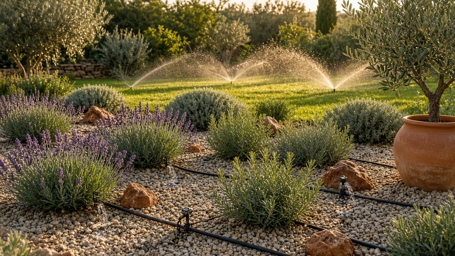 Curso de riego de jardines