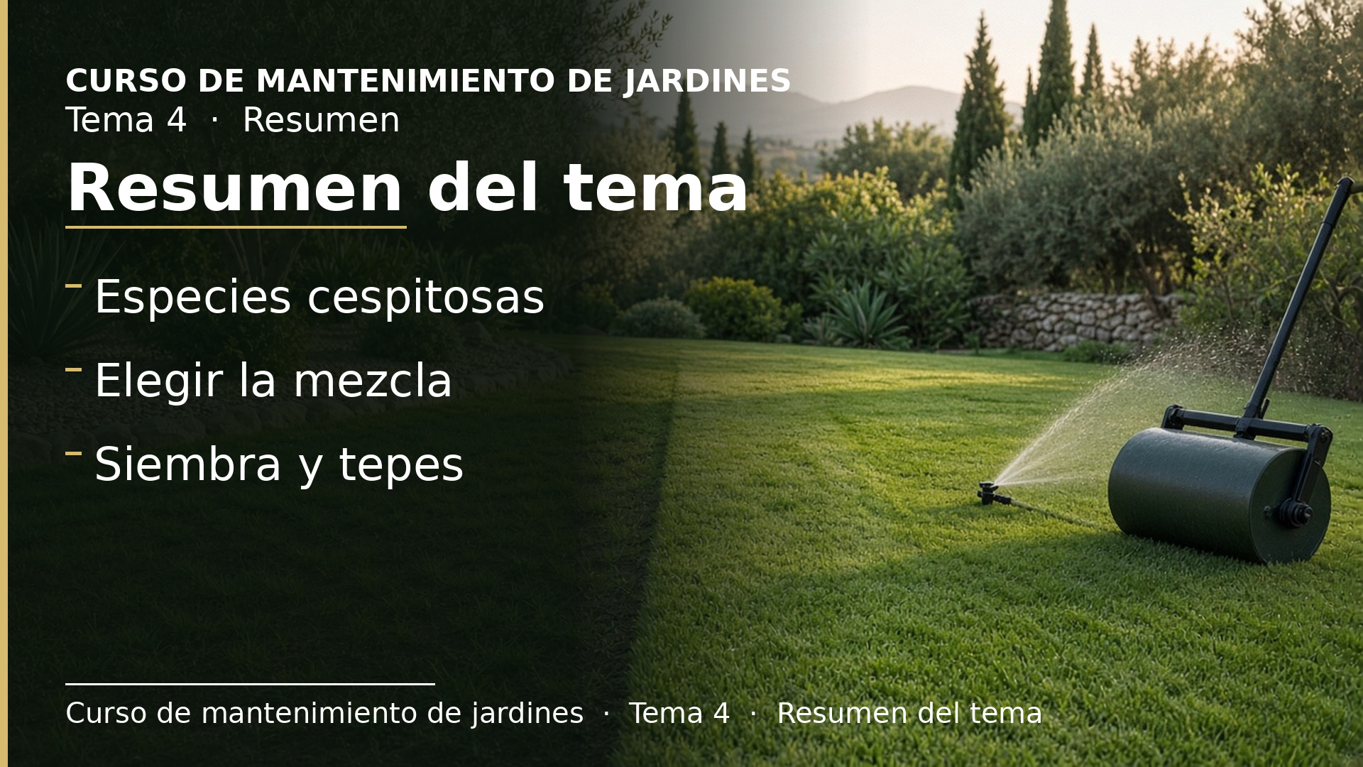 Diapositiva del resumen: Resumen del tema