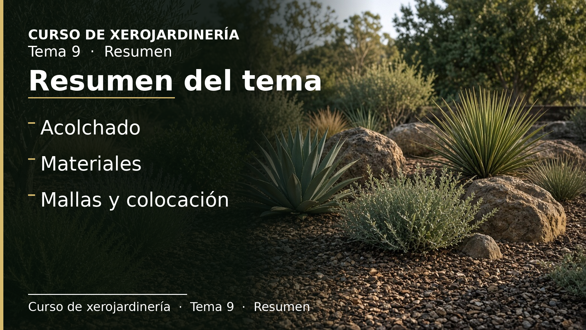 Diapositiva del resumen: Resumen del tema