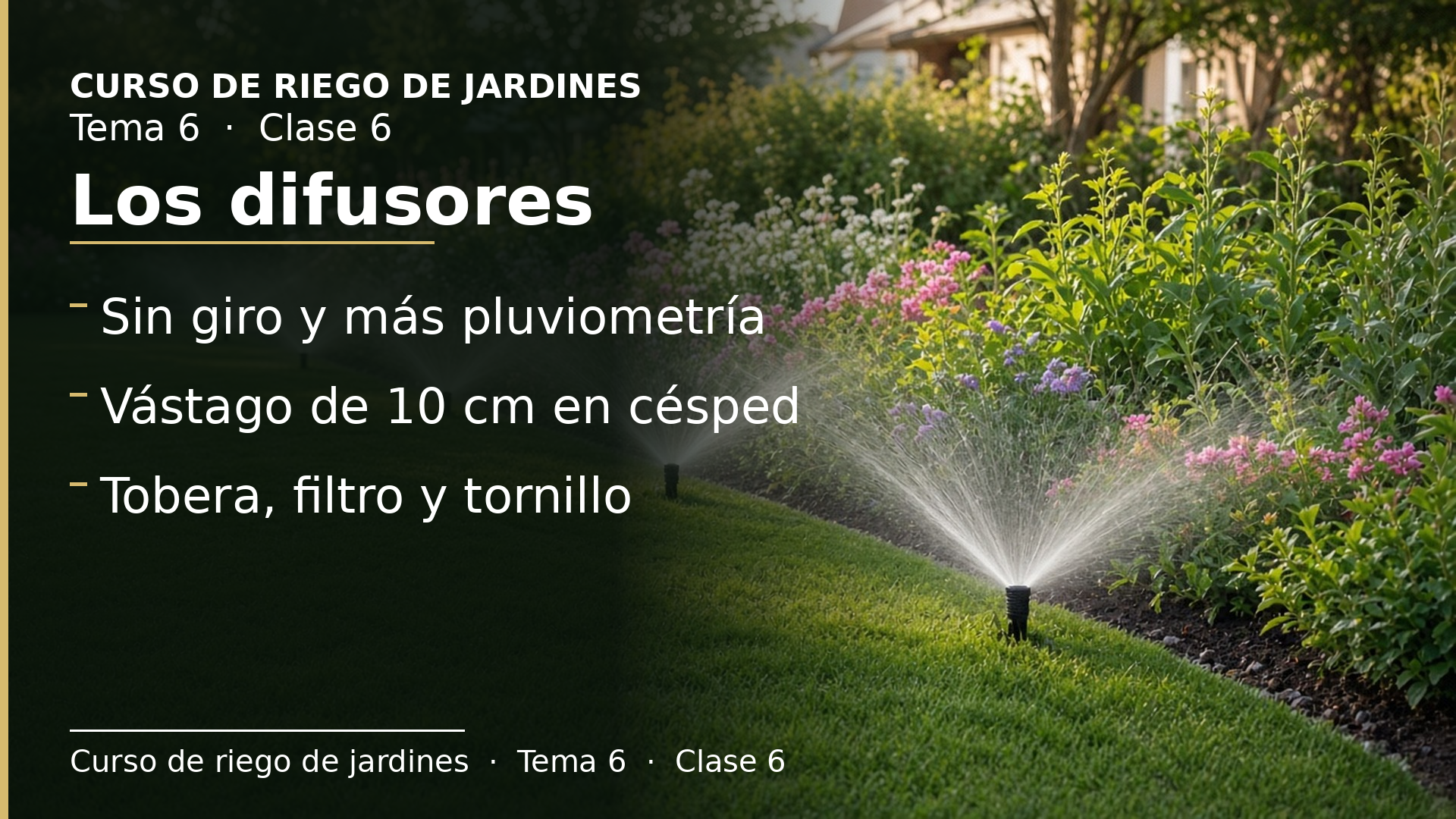 Diapositiva de la clase 6: Los difusores y sus partes