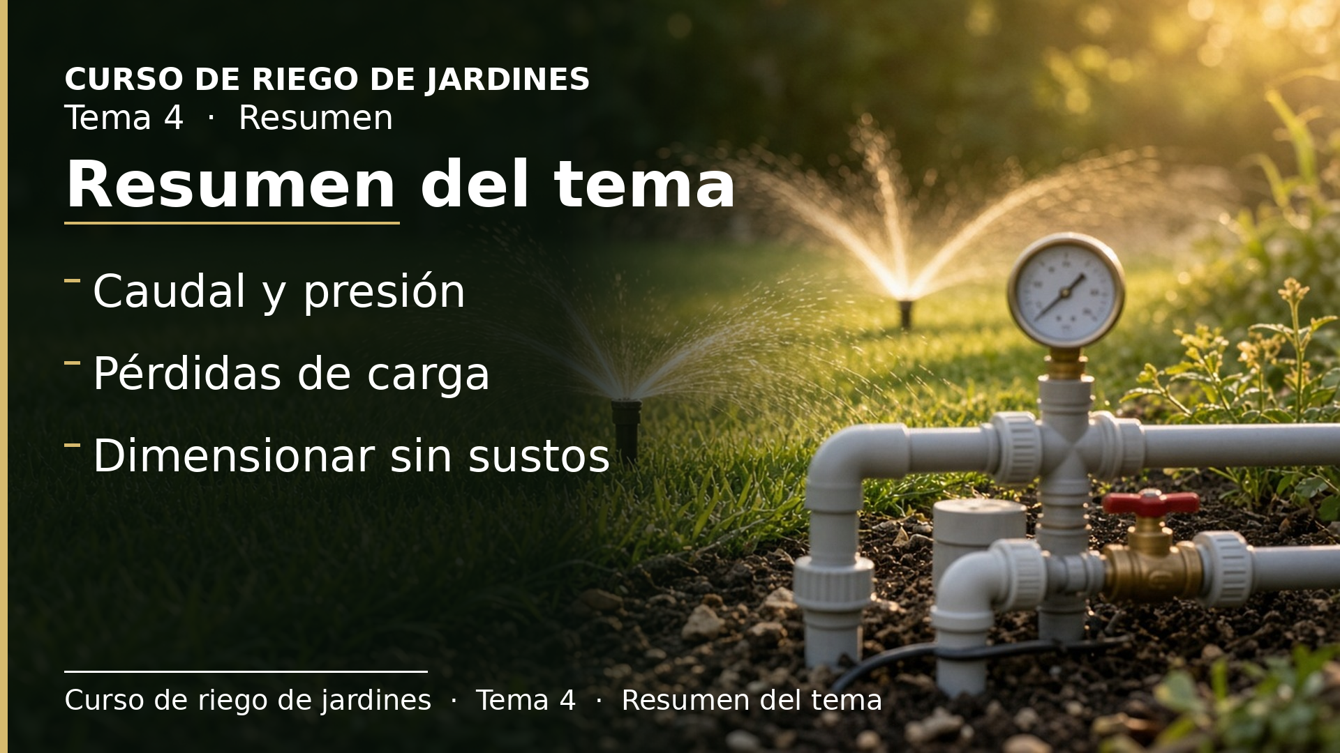 Diapositiva del resumen: Resumen del tema